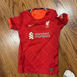 Boys Nike Liverpool Jersey